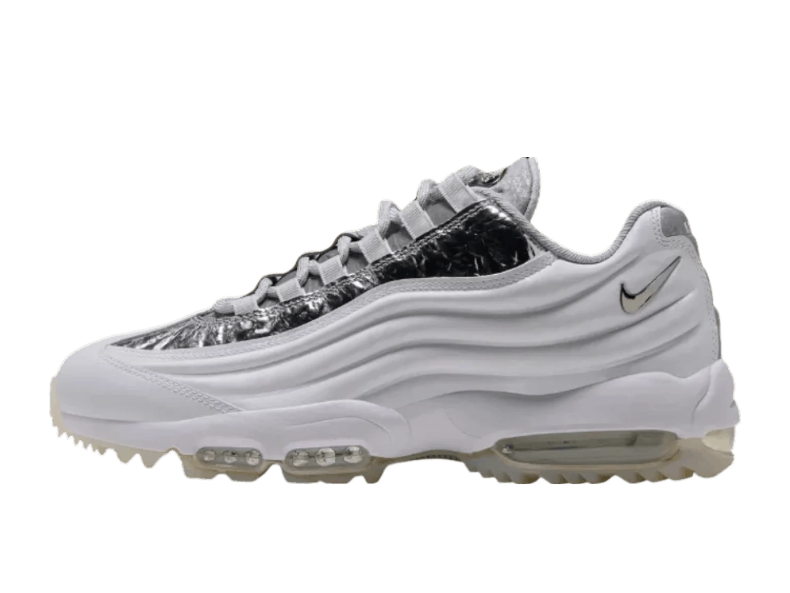 Nike Air Max 95 „White & Metallic Silver”