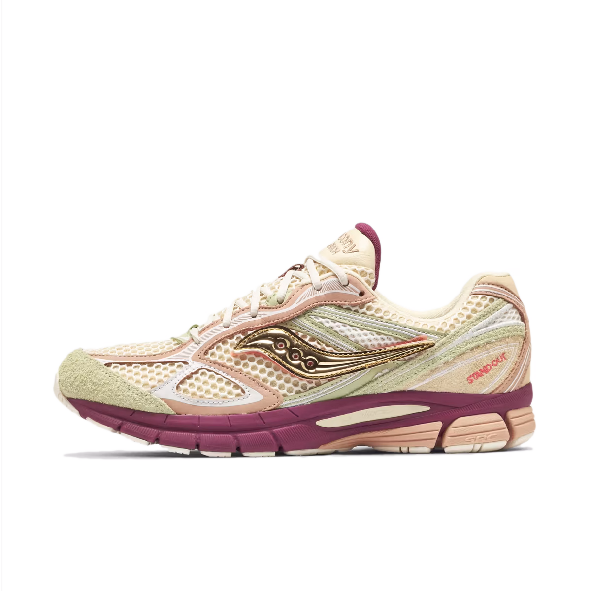 Stan Birch x Saucony Pro Grid Guide 7 "Cream & Mint Purple"