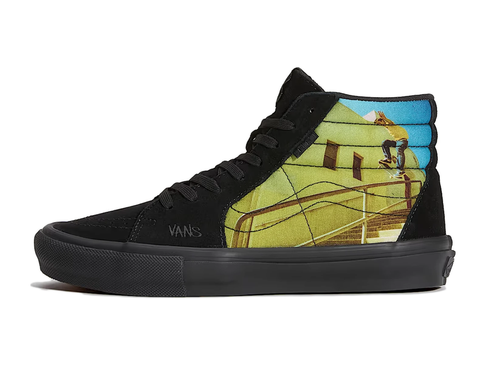 Atiba x Vans Skate Sk8-Hi „Black”