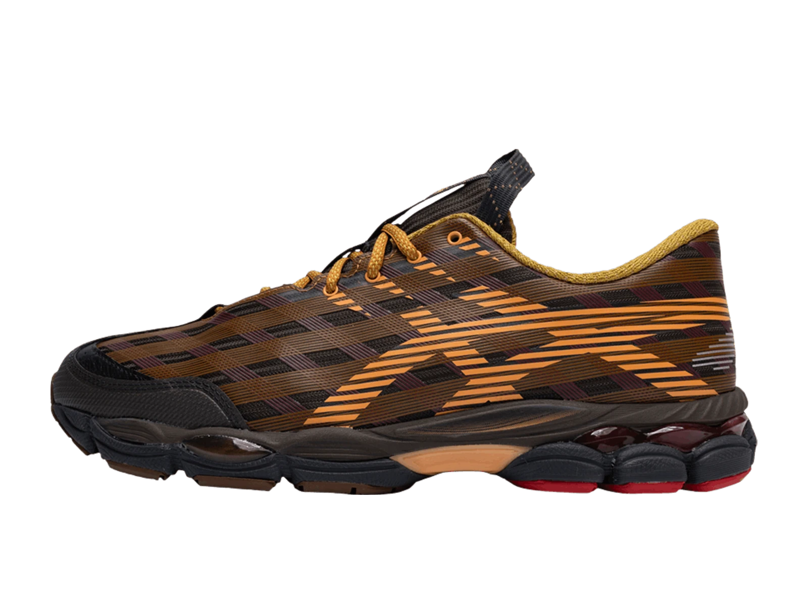 ASICS US8-S Gel-Sj33 Black Coffee/Orange Lily
