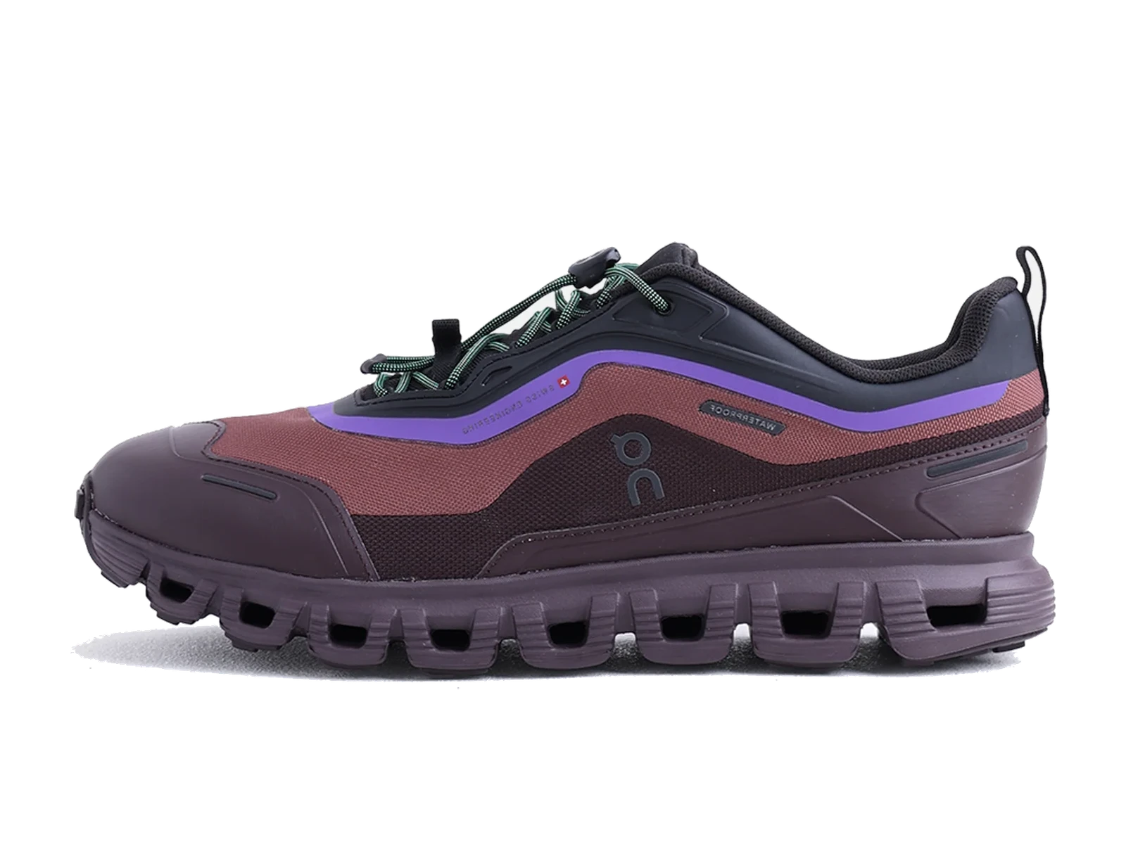 On Cloud 6 Geo Waterproof Black/Tyrian