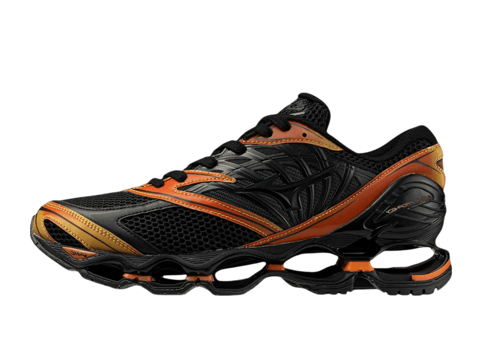 Mizuno Wave Prophecy LS Black Sand/Black/Autumn Sunset