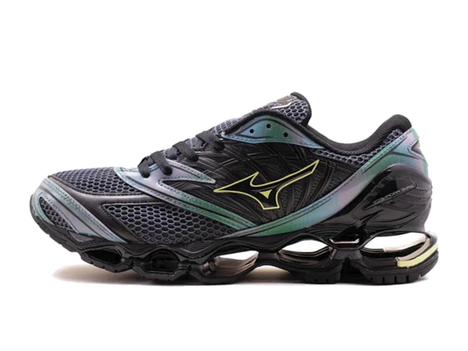 Mizuno SL Wave Prophecy LS Blacksandgrossulargreenblack