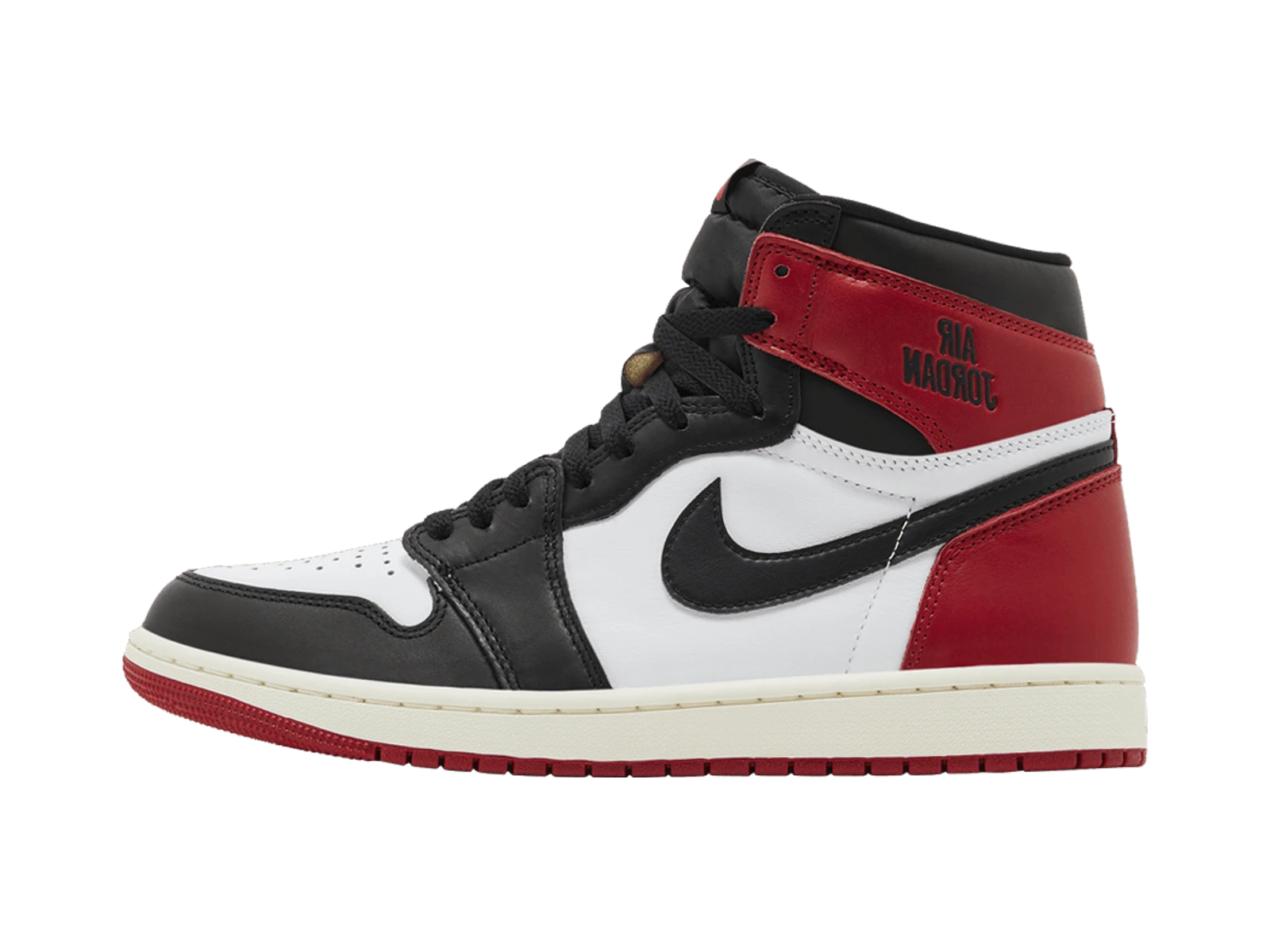 Air Jordan 1 Retro High OG "Black Toe" White/Black-Varsity Red-Sail