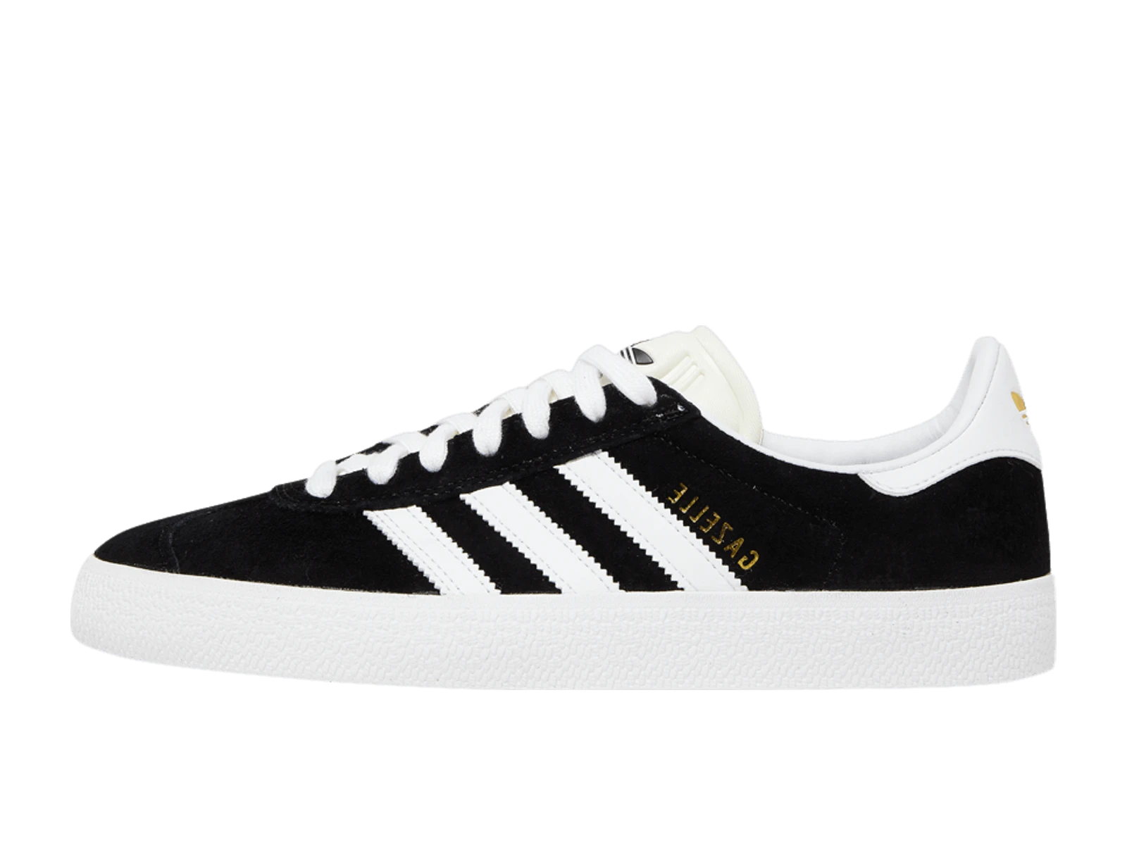 adidas Gazelle Adv Core Black/Cloud White/Gold Metallic