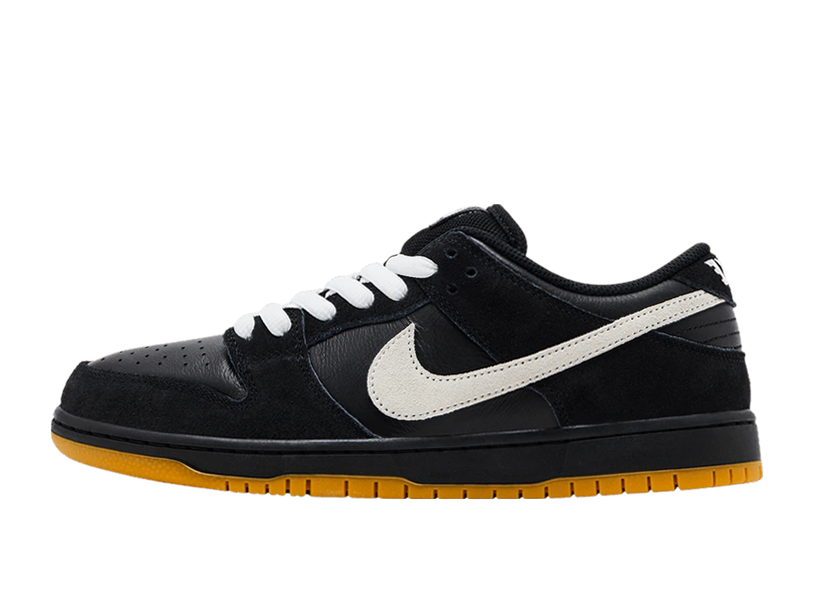 Nike SB - Dunk Low Premium Pro - Black/White-Black-Gum Light Brown