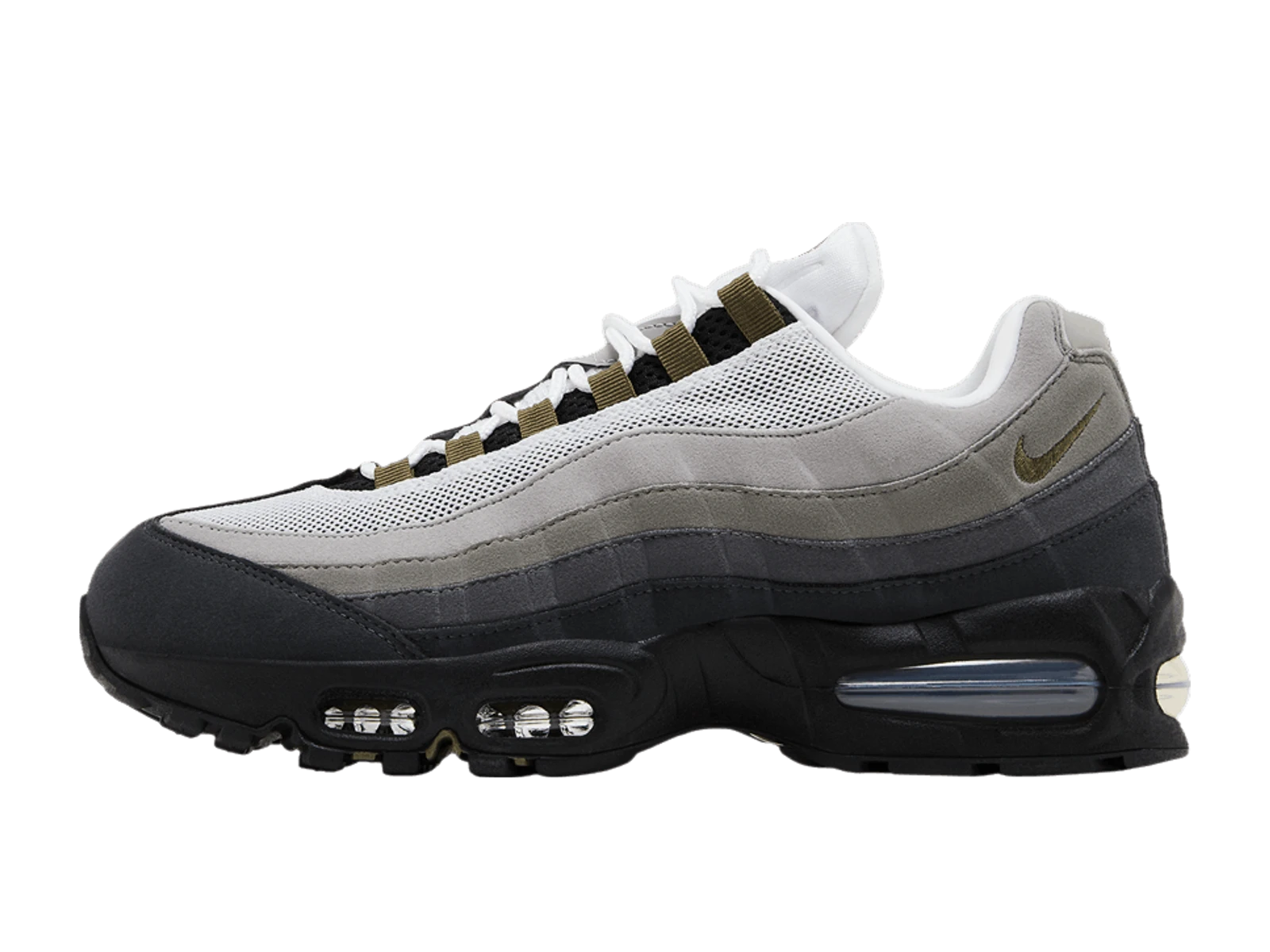 Nike Air Max 95 Og Black/Medium Olive-White-Reflect Silver