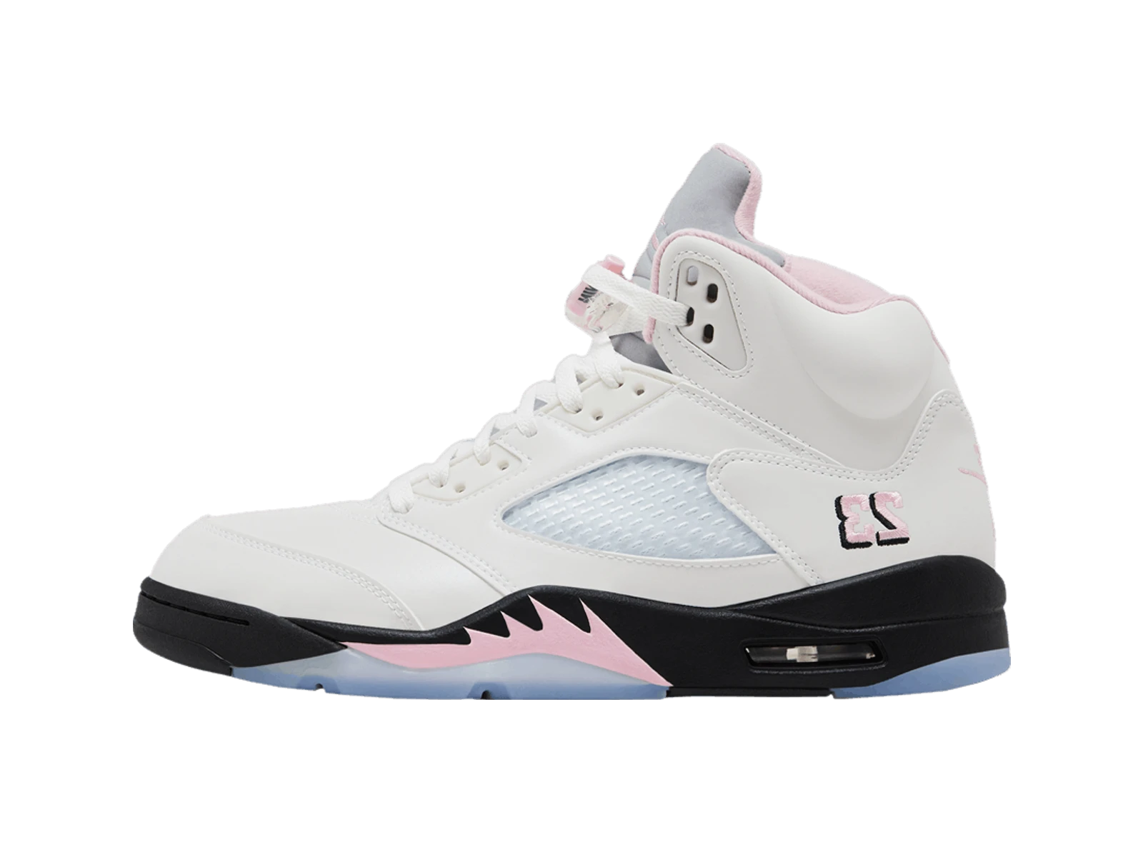 Air Jordan 5 Retro "35th Anniversary" White/Med Soft Pink-Black