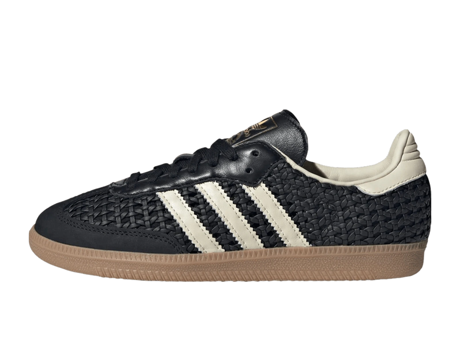 adidas Samba OG Core Black/Cream White/Gold Metallic