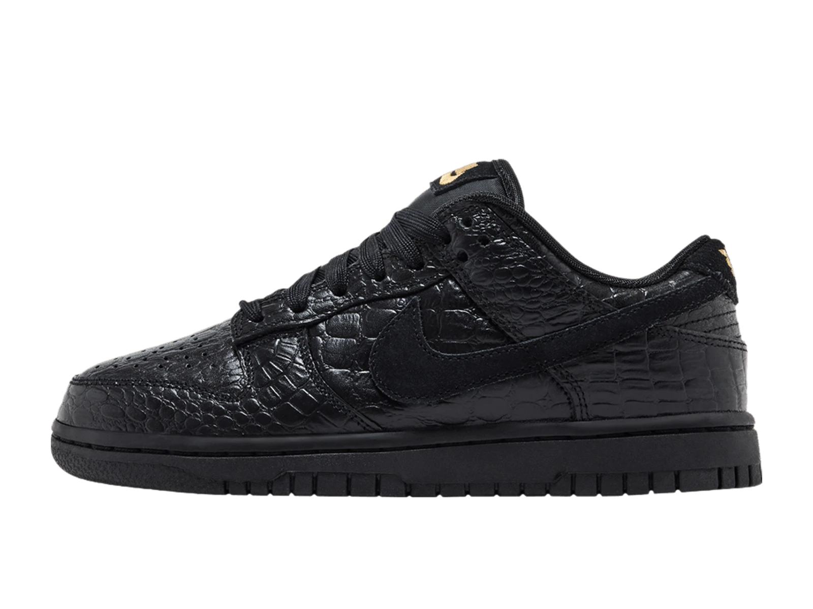 Nike Wmns Dunk Lowmns SS Black/Black-Metallic Gold-Off Noir
