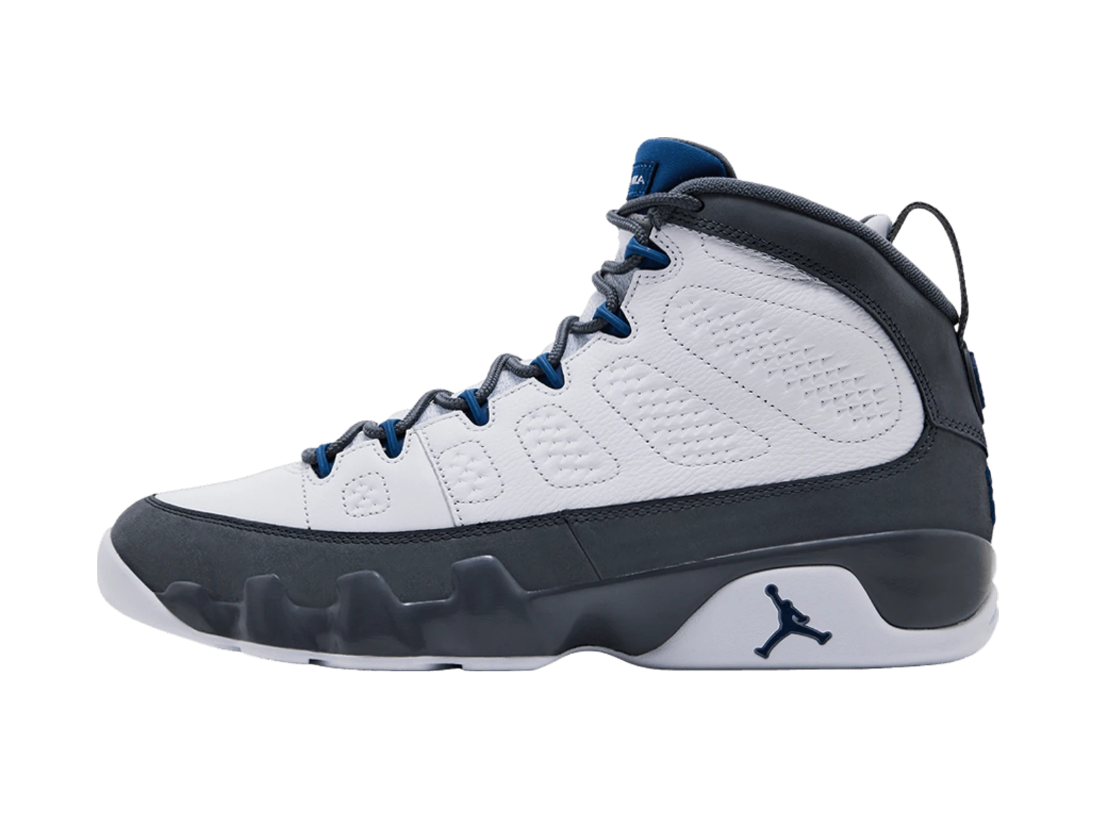 Jordan Air Jordan 9 Retro White/French Blue-Flint Grey