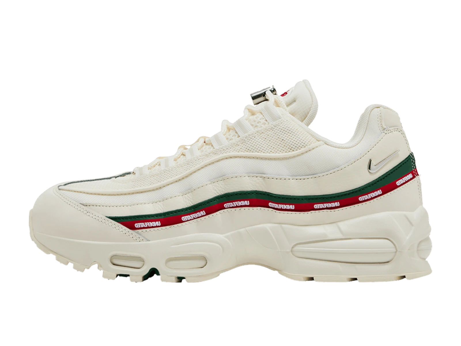 Nike Air Max 95 x Undefeated (Sail/Metallic Silver-Gorge Green)