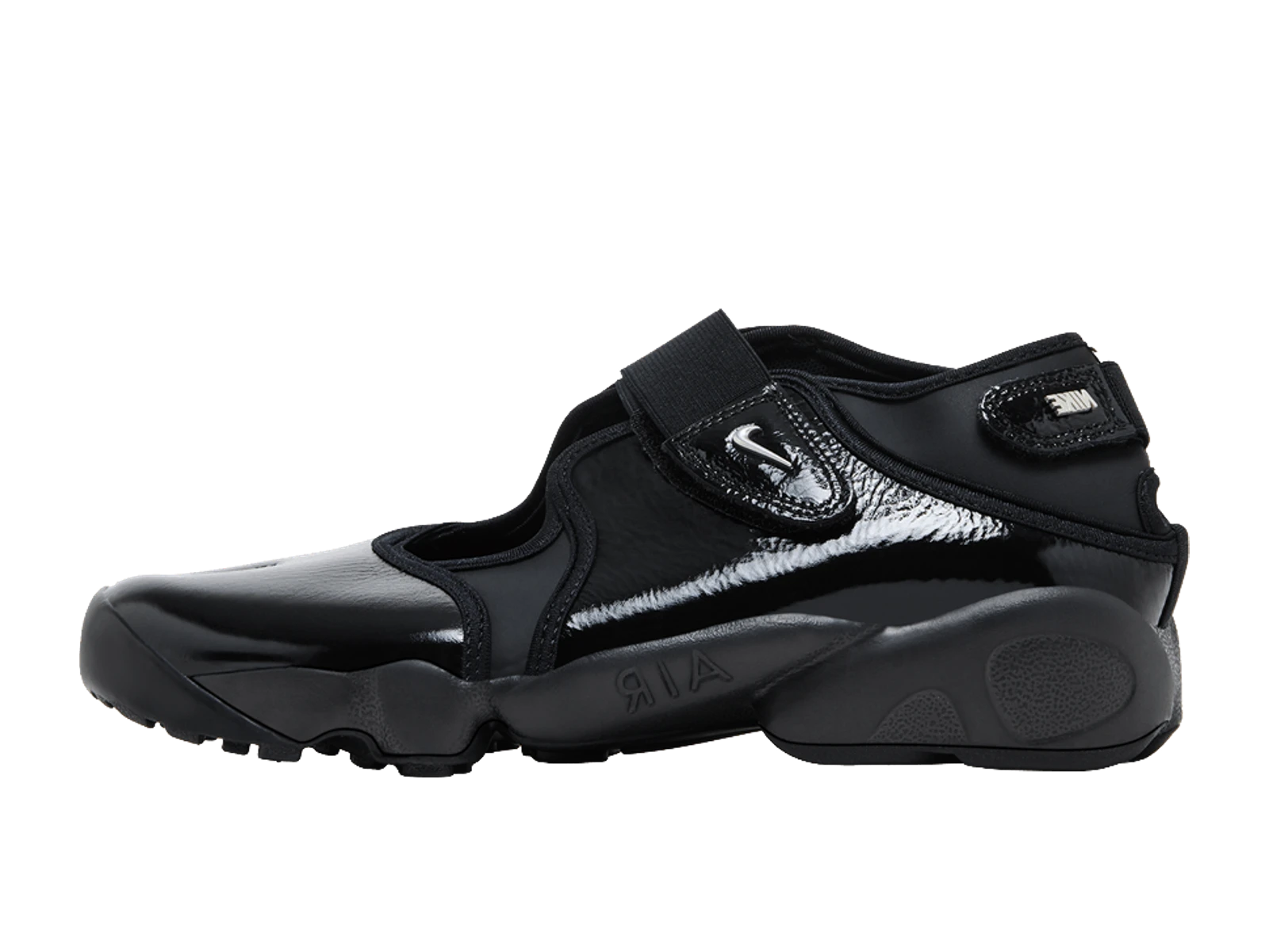 Nike Women's Air Rift Sandals Black/Metallic Silver