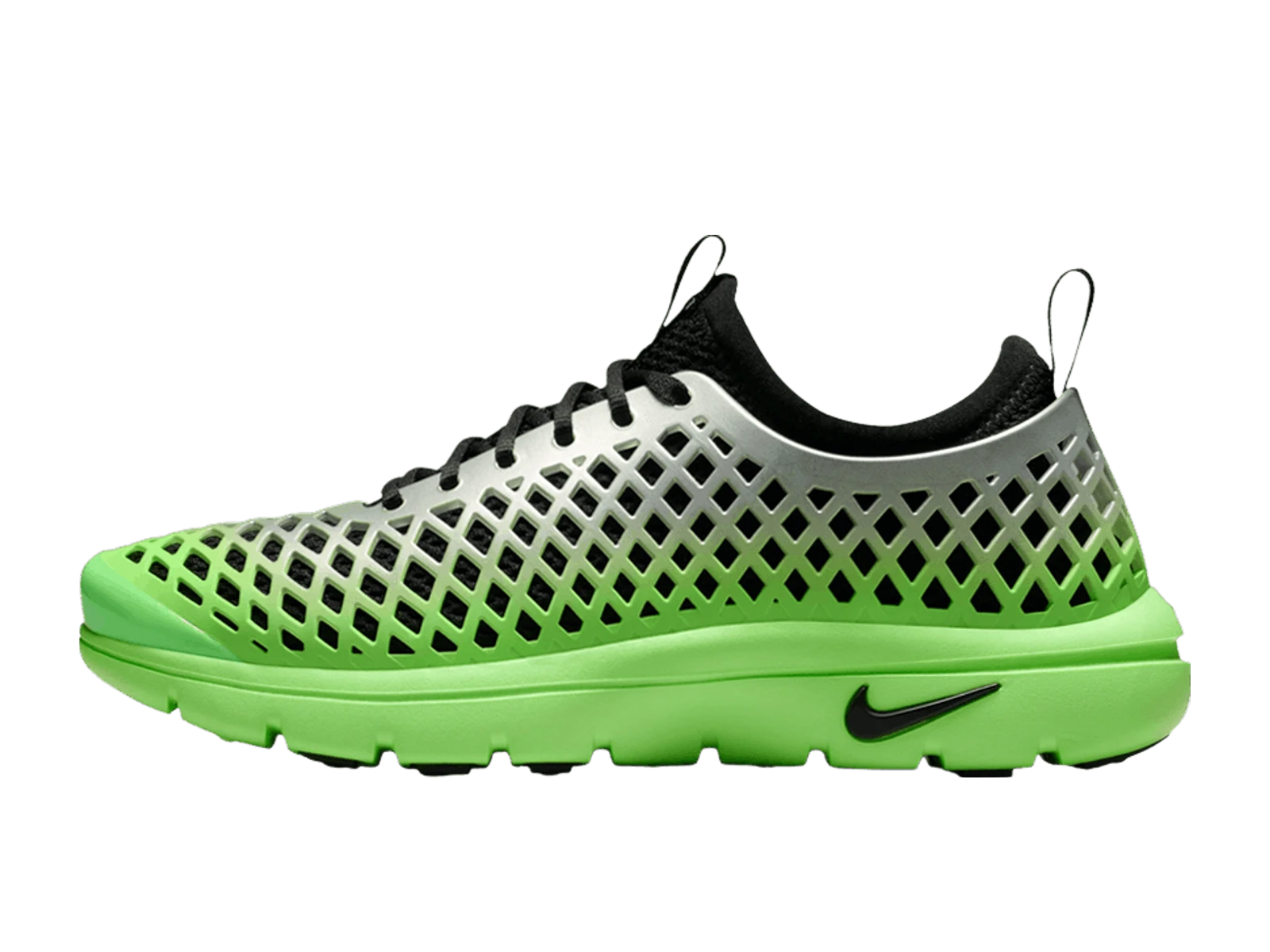 Nike Wmns Rejuven8 Run OG SP QS Mtlc Silver/Black-Voltage Green