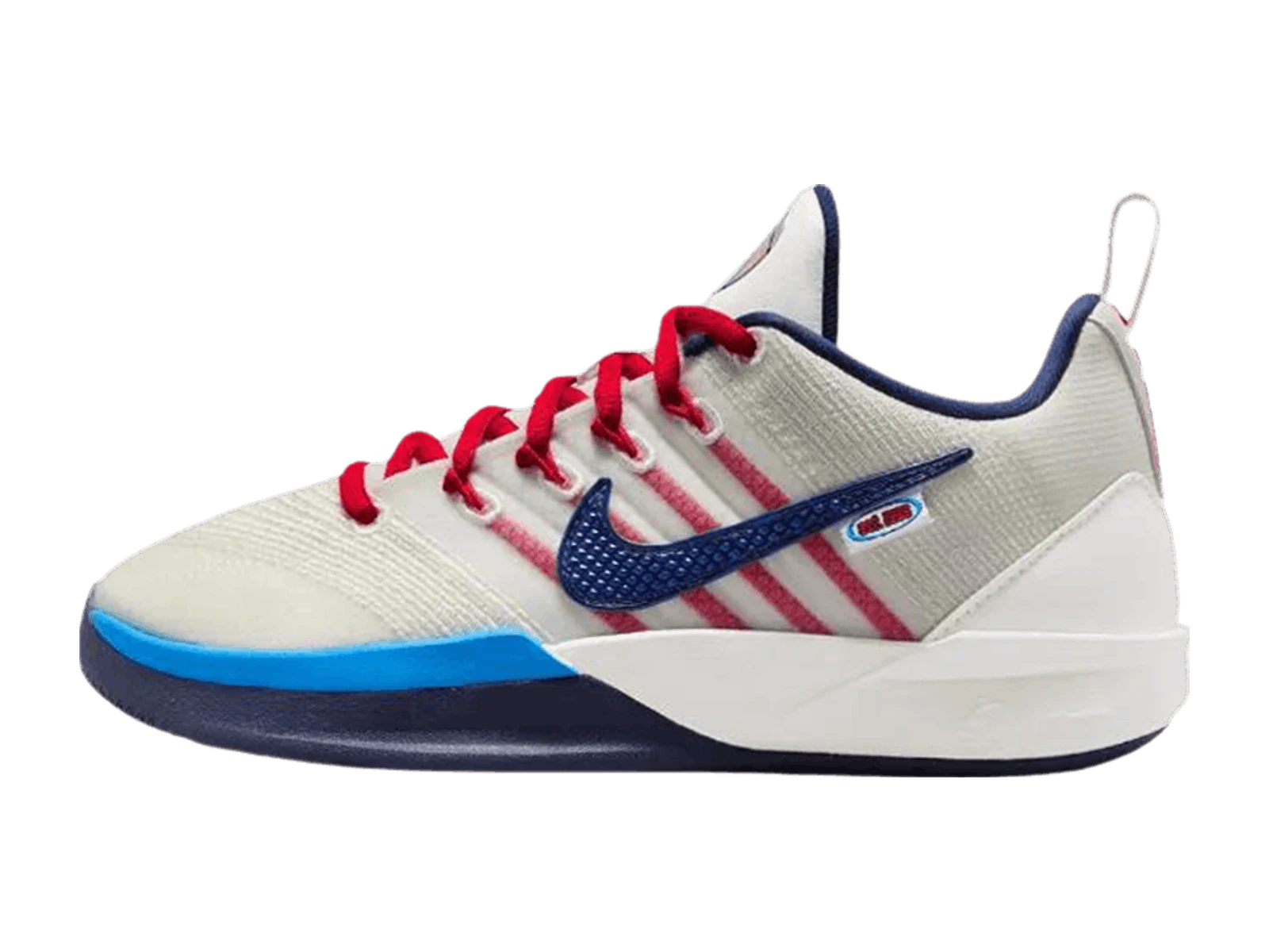 Nike Wmns Sabrina 3 Nrg Sail/Tm Navy-Atom Red-Photo Blue