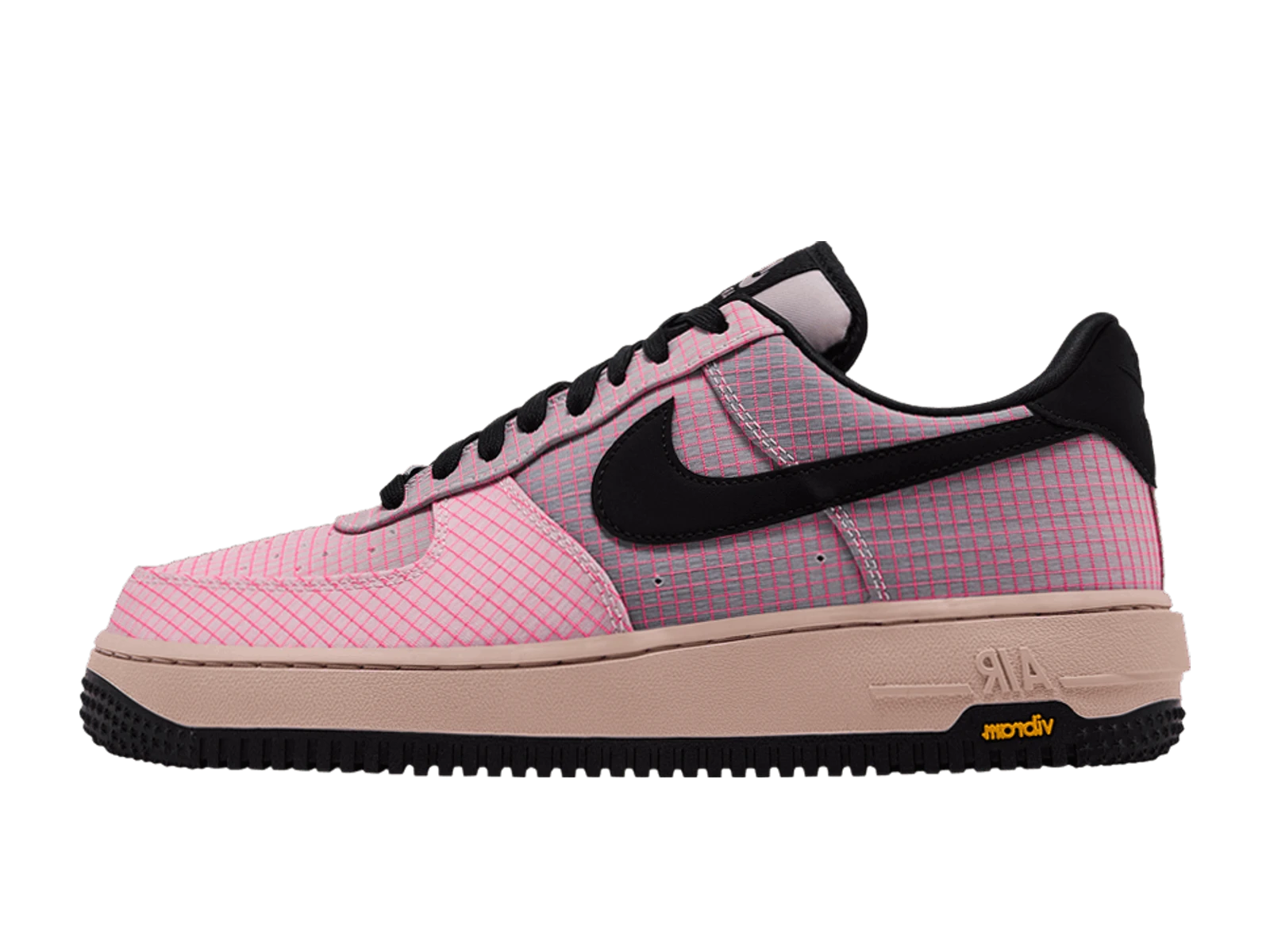 Nike Air Force 1 '07 LX Vibram (Silight Red/Black-Light Violet Ore-Speed Yellow)