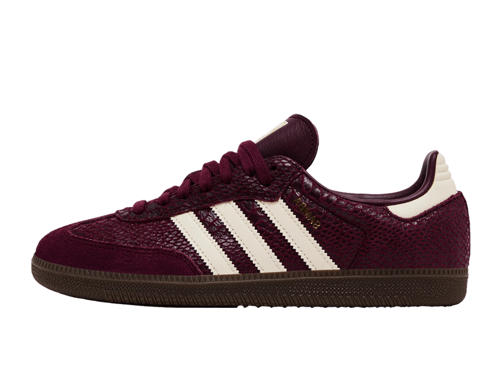 adidas Originals Samba Og Maroon/Cream White/Gold Metallic