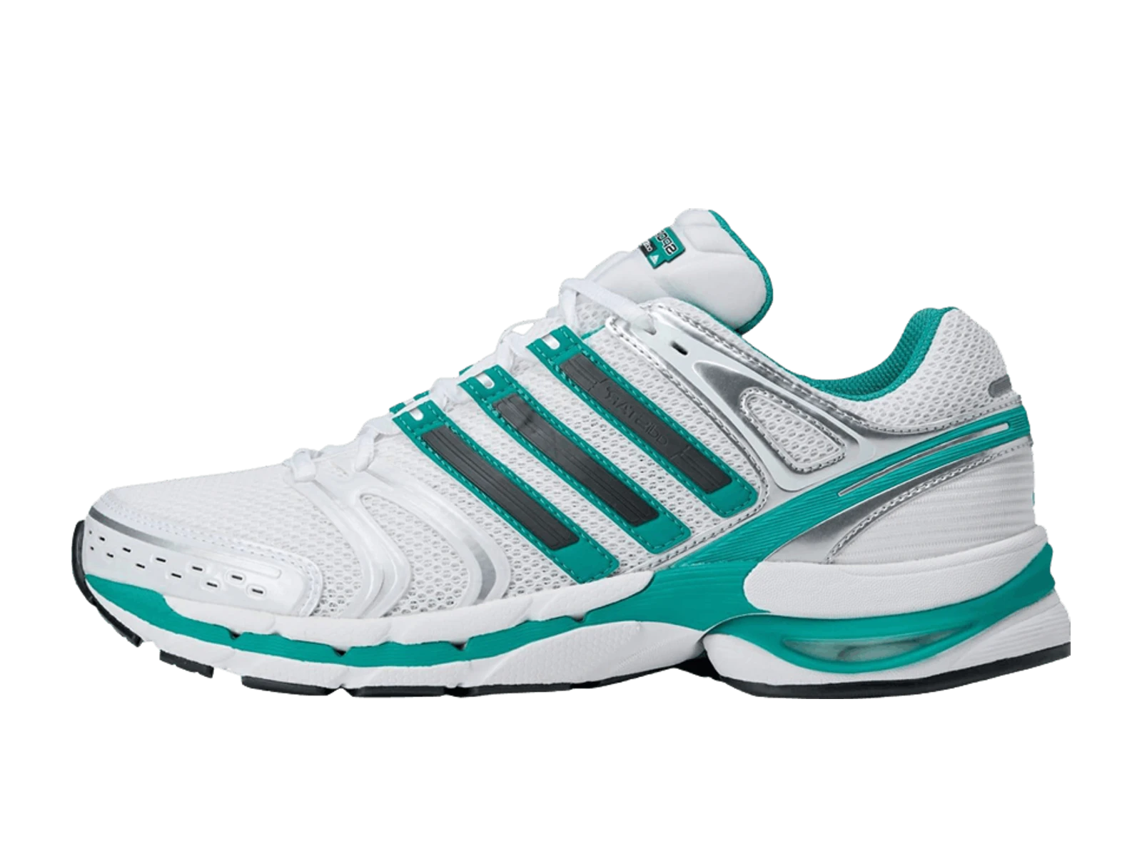 adidas Adistar Control 5 Sporty & Rich (Footware White/Carbon/Pure Teal)