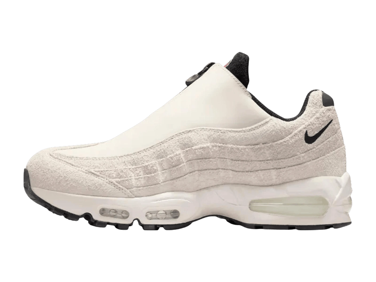 Nike Air Max 95 Big Bubble Zip Sp (Phantom/Black-Light Crimson-Smoke Grey)