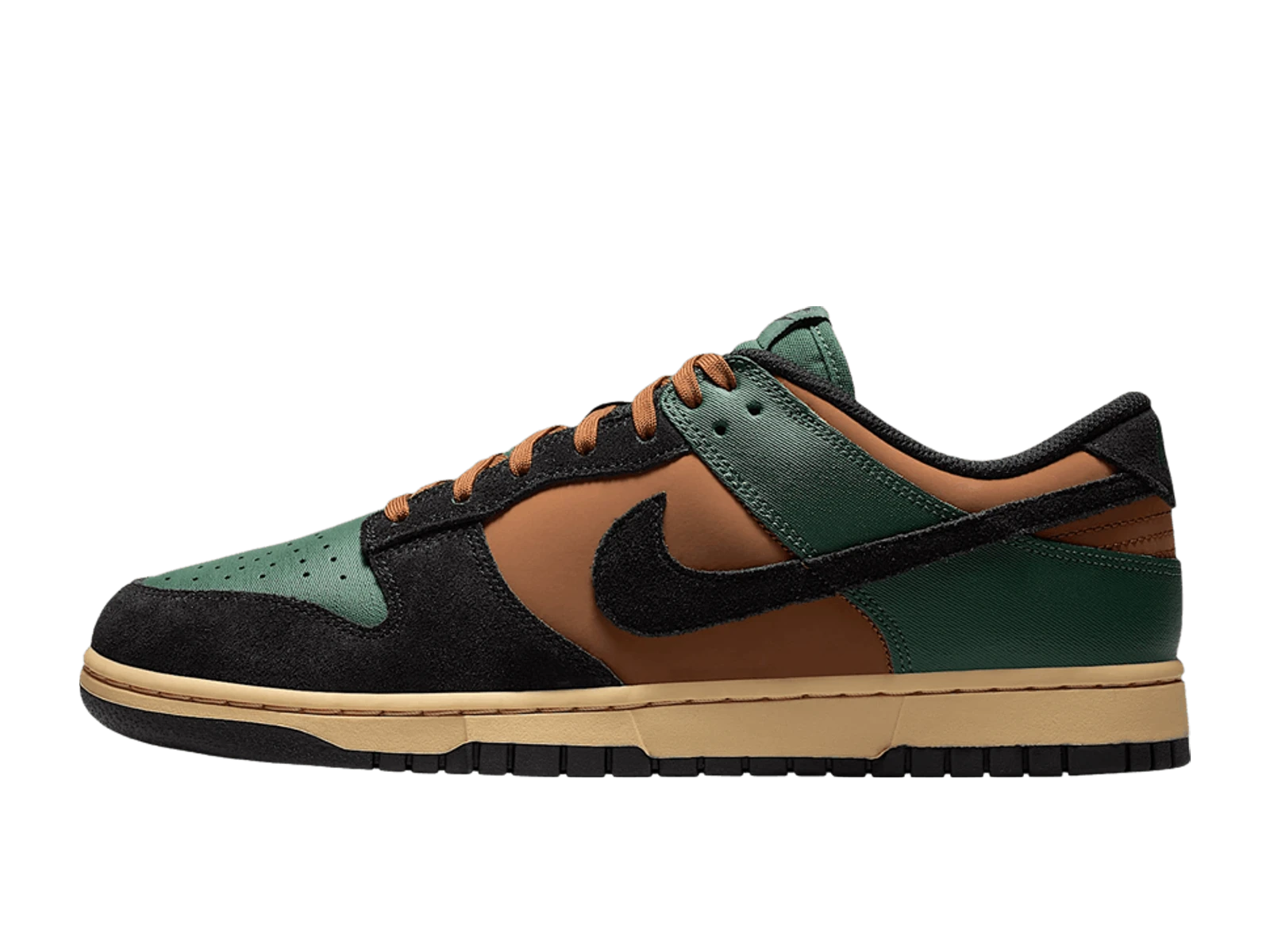Nike Dunk Low Retro Fir/Black-Lt British Tan-Sesame