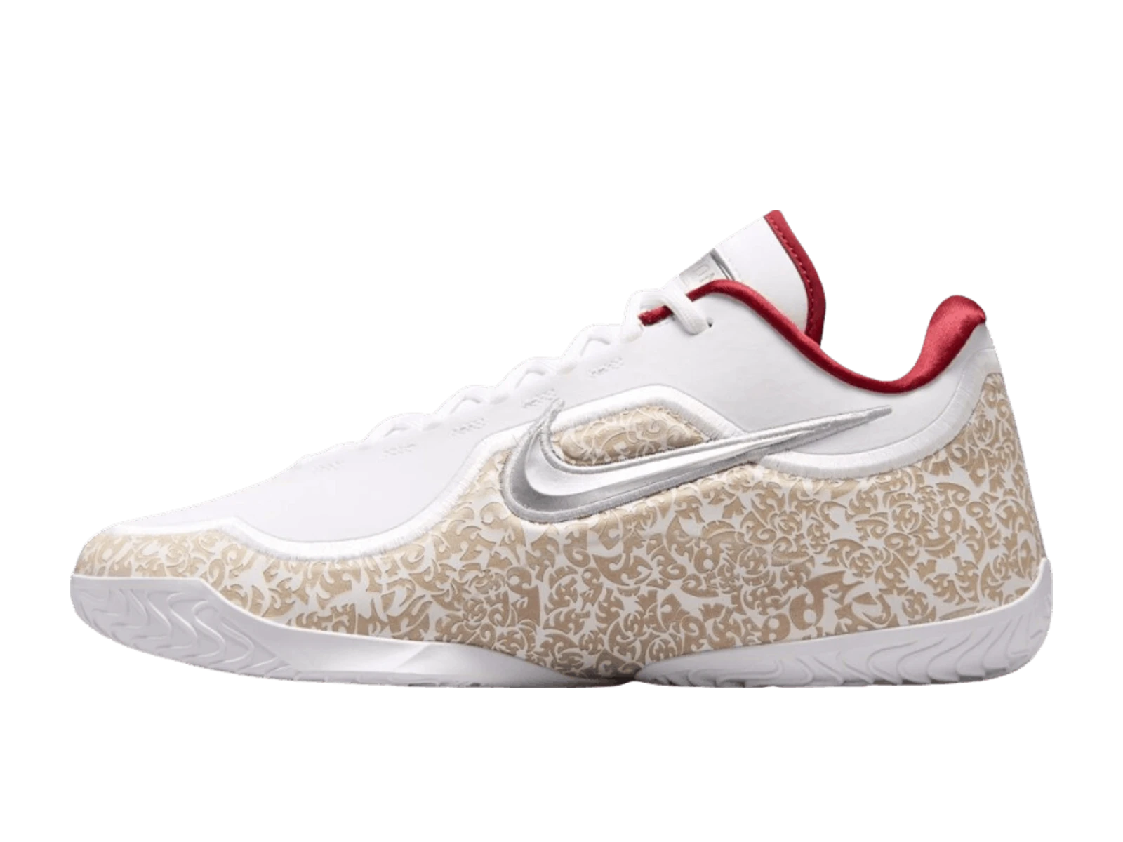 Nike Lebron Xxiii Per White/Metallic Silver-Team Red