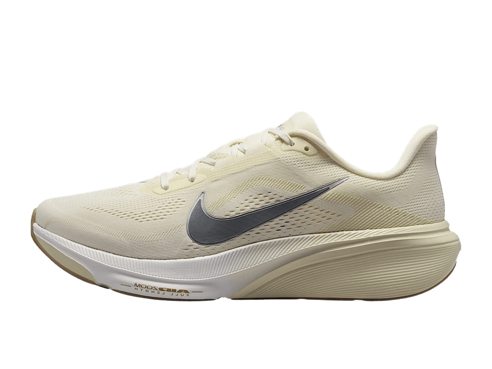 Nike Air Zoom Pegasus 42 Ess Coconut Milk/Metallic Silver-Lt Kha