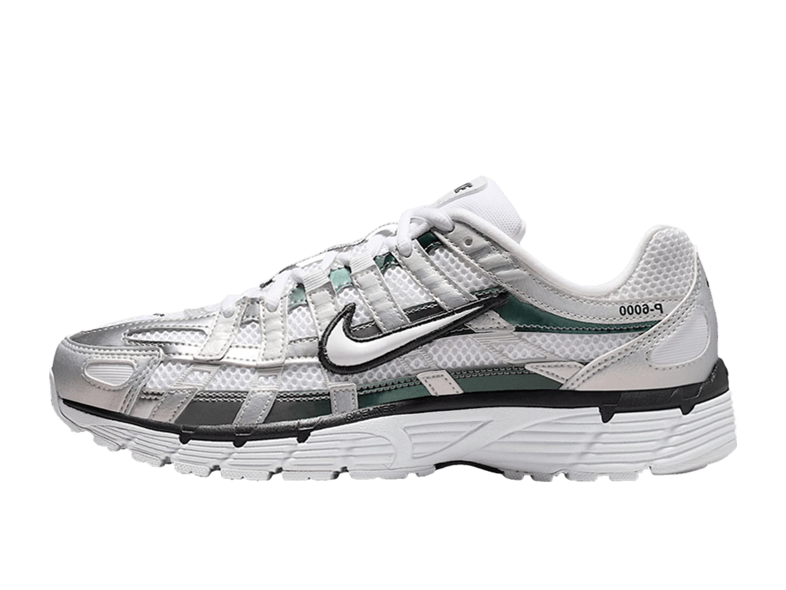 Nike Wmns P-6000 White/White-Off White-Dk Smoke Grey