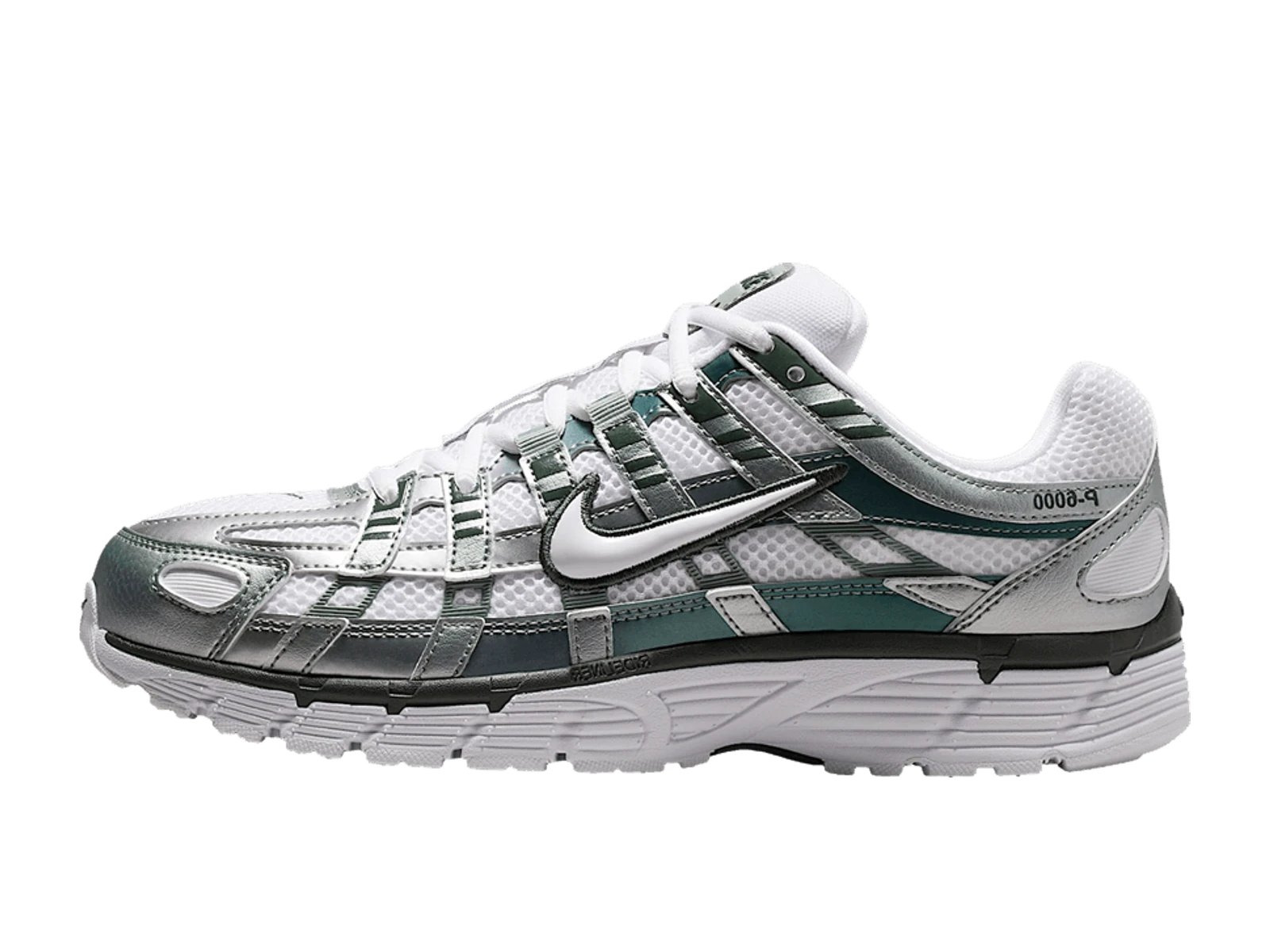 Nike Wmns P-6000 White/White-Mica Green-Camo Green