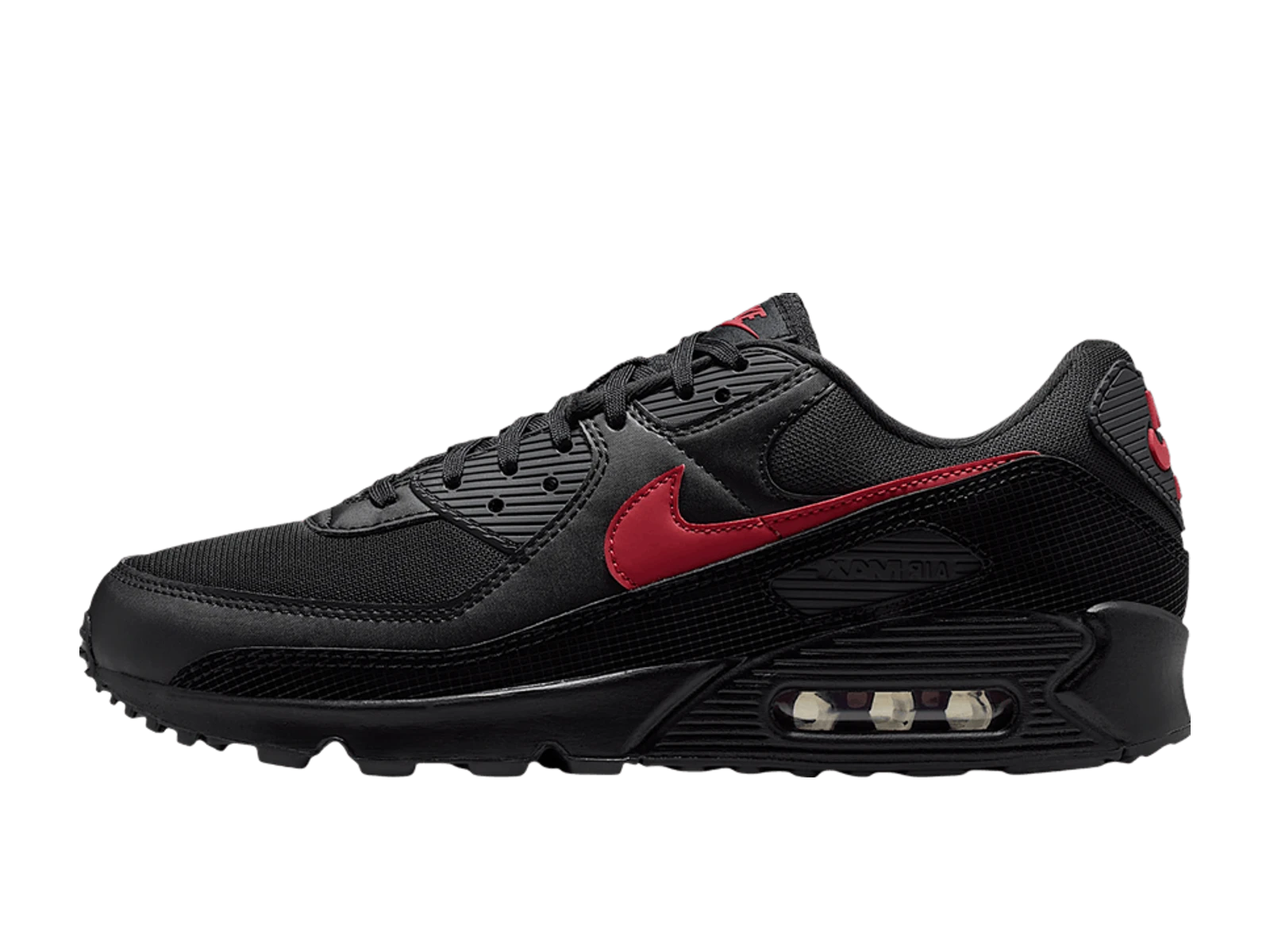 Nike Air Max 90 Black/Tough Red-Black