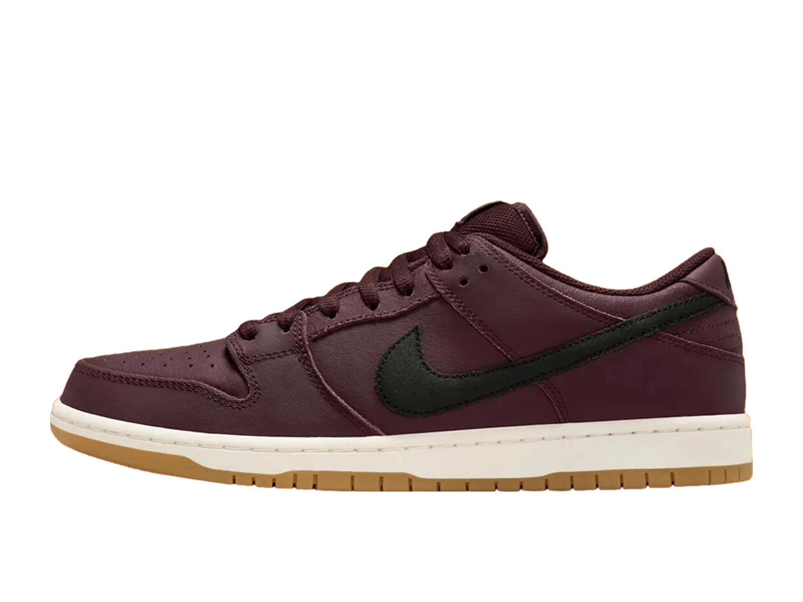 Nike SB Dunk Low Pro Iso Burgundy Crush/Black-Mystic Dates-Sail