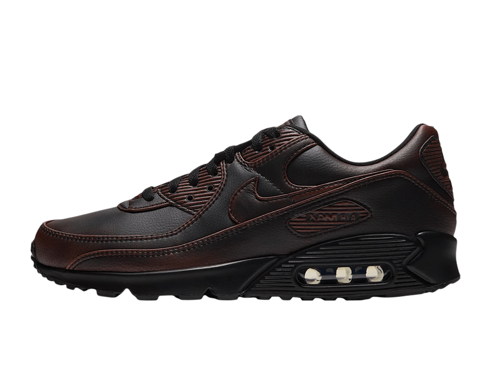 Nike Air Max 90 Premium Essential Black/Black-Cinnamon