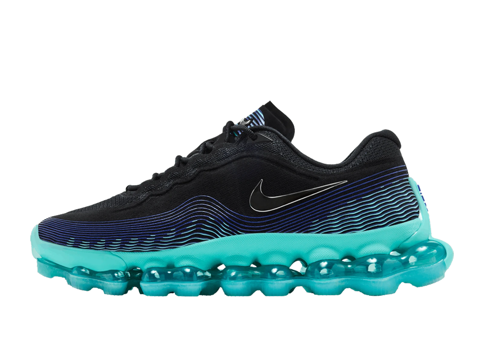 Nike Air Liquid Max Black/Chrome-Radiant Blue-Aurora Green