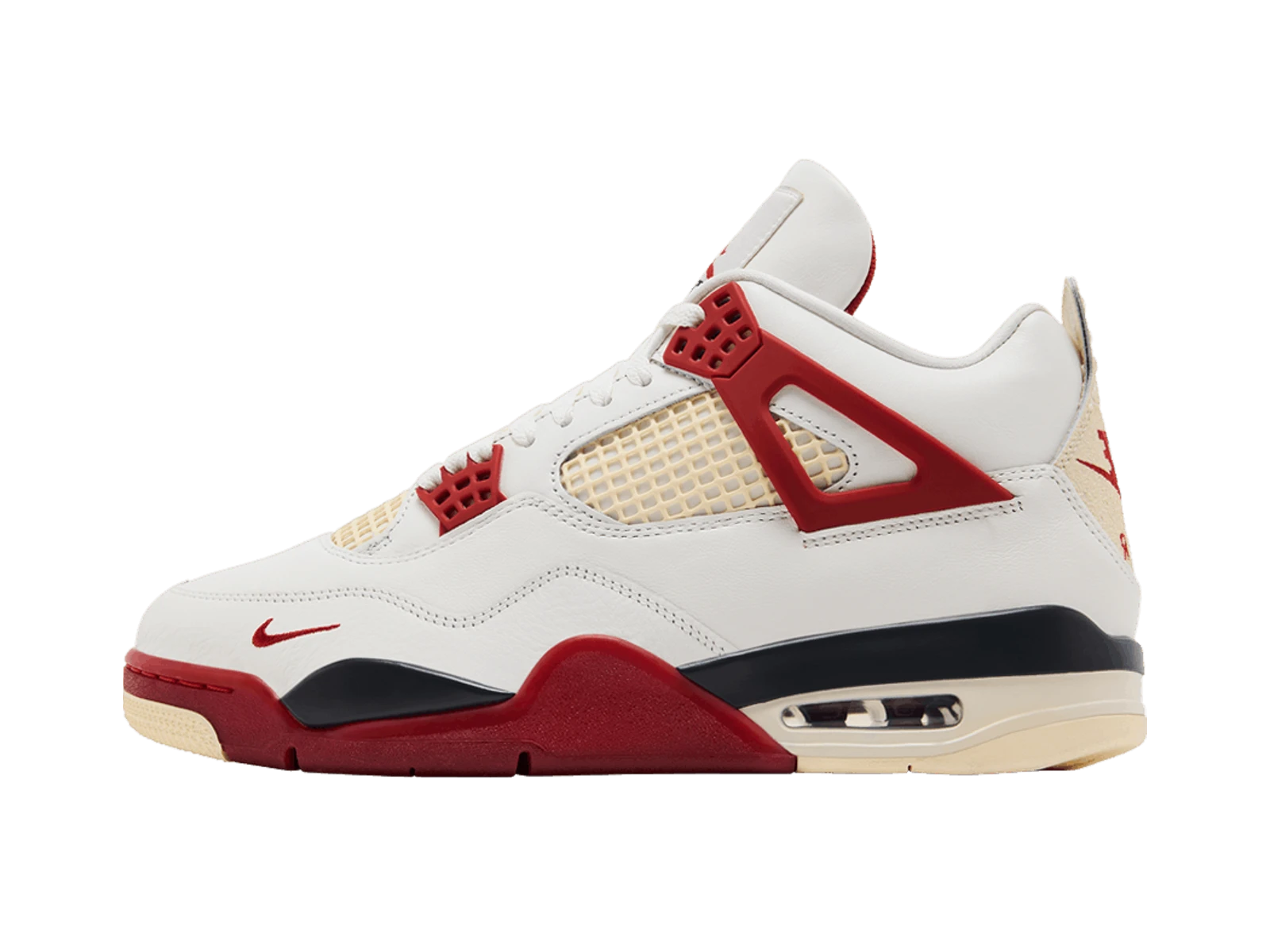 Jordan Bike Air x Nigel Sylvester x Air Jordan 4 'Brick After Brick' Sail/Cinnabar-Anthracite-Muslin