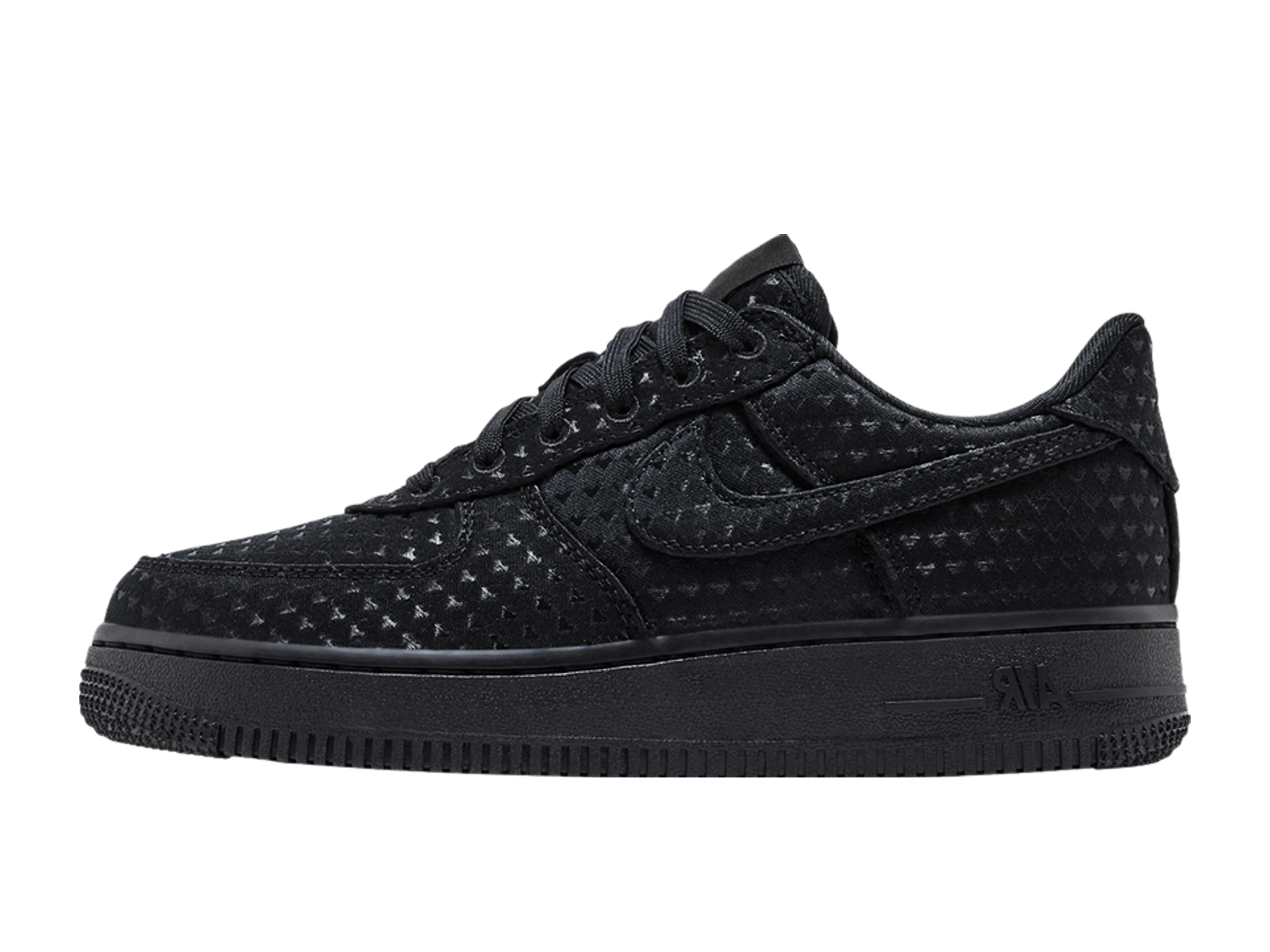 Nike Wmns Air Force 1 '07 Low SE "Valentine’s Day" Black/Black-Univ Red