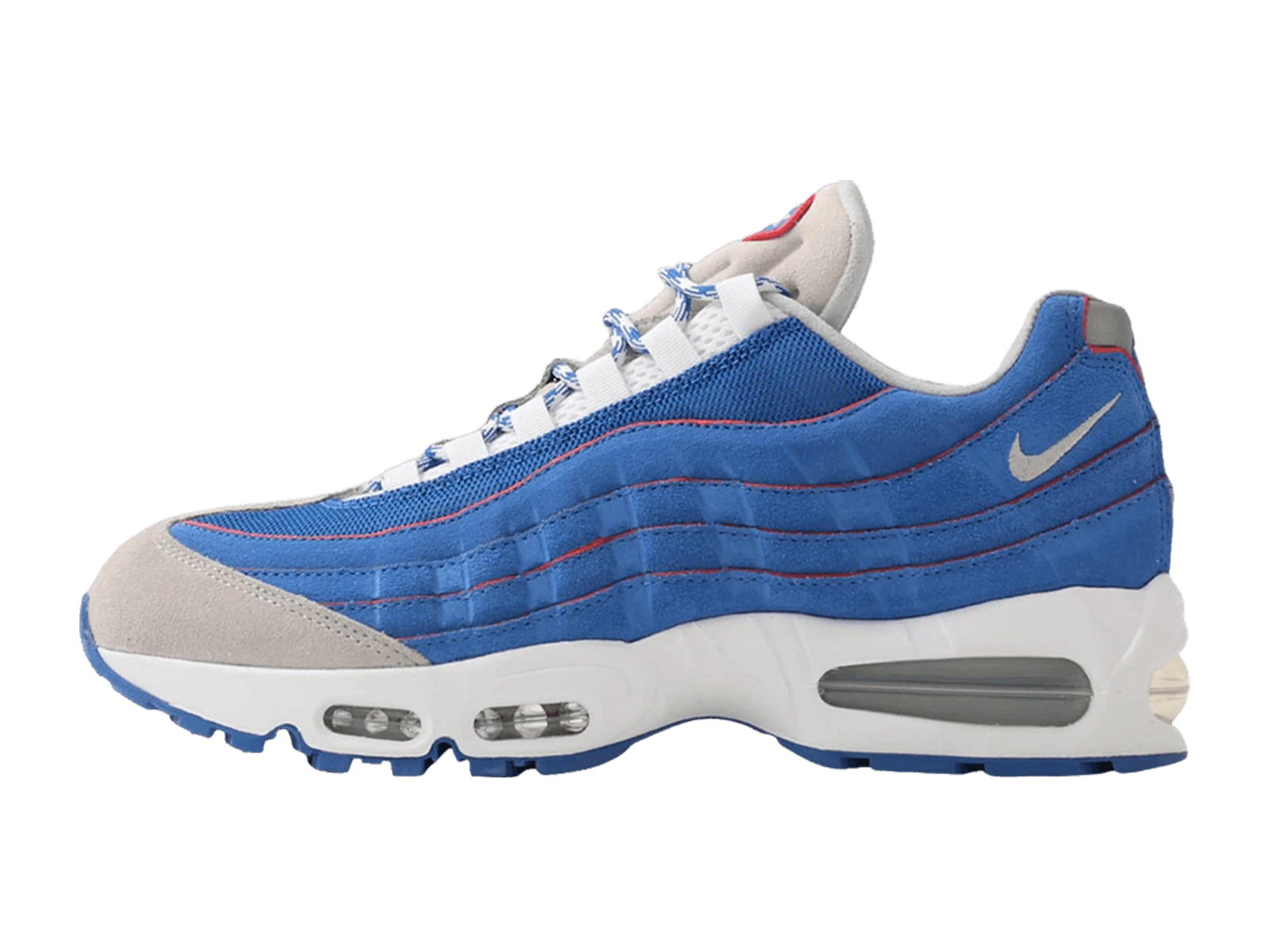 Nike Air Max 95 Big Bubble QS 2 Blue Sapphire/Metallic Silver-White