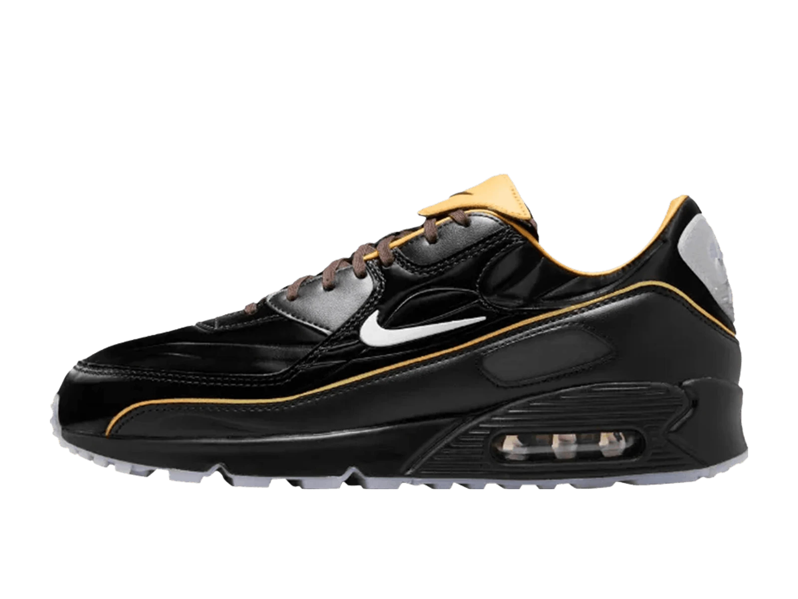 Nike Air Max 90 SE Black/White-Gold Leaf-Pear