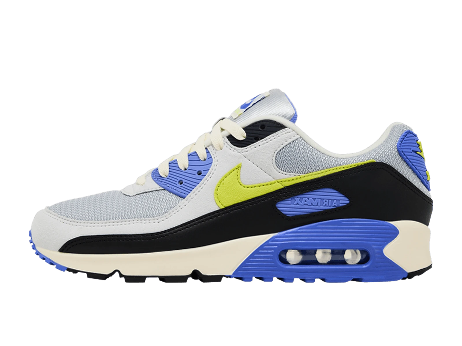 Nike Air Max 90 Photon Dust/Cyber-Lt Smoke Grey-Black