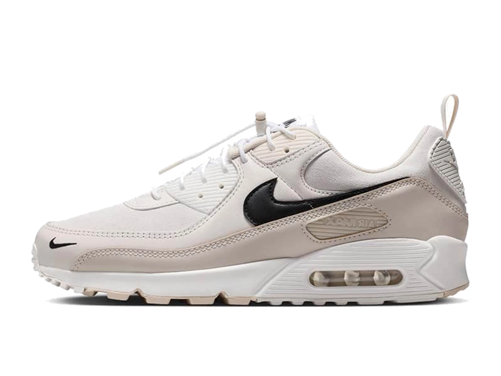 Nike Air Max 90 White/Black-Lt Orewood Brn-Phantom