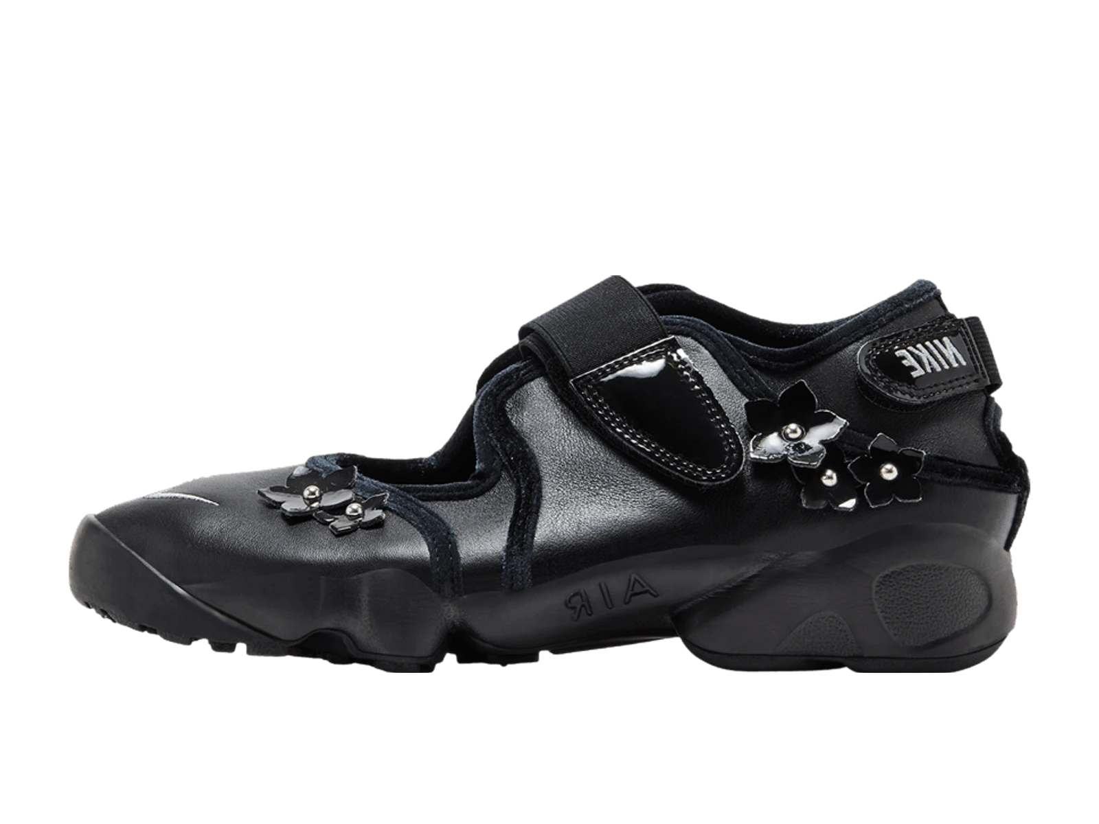 Nike Wmns Air Rift Flrt Black/Metallic Silver-Wolf Grey