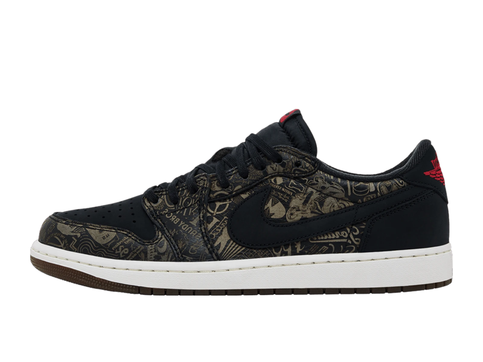 Air Jordan 1 Low OG "Laser" Black/Varsity Red/Summit White