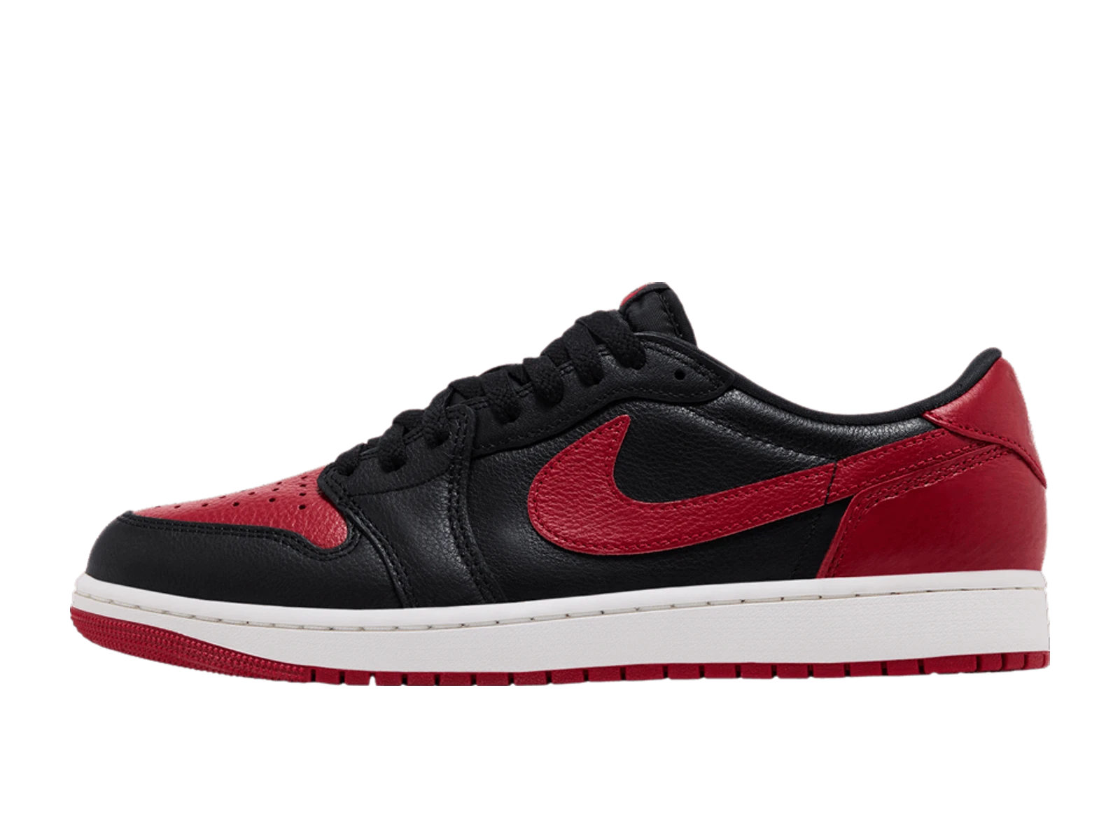 Jordan Air Jordan 1 Retro Low OG 'Banned' Black/Black-Varsity Red-Summit Whit