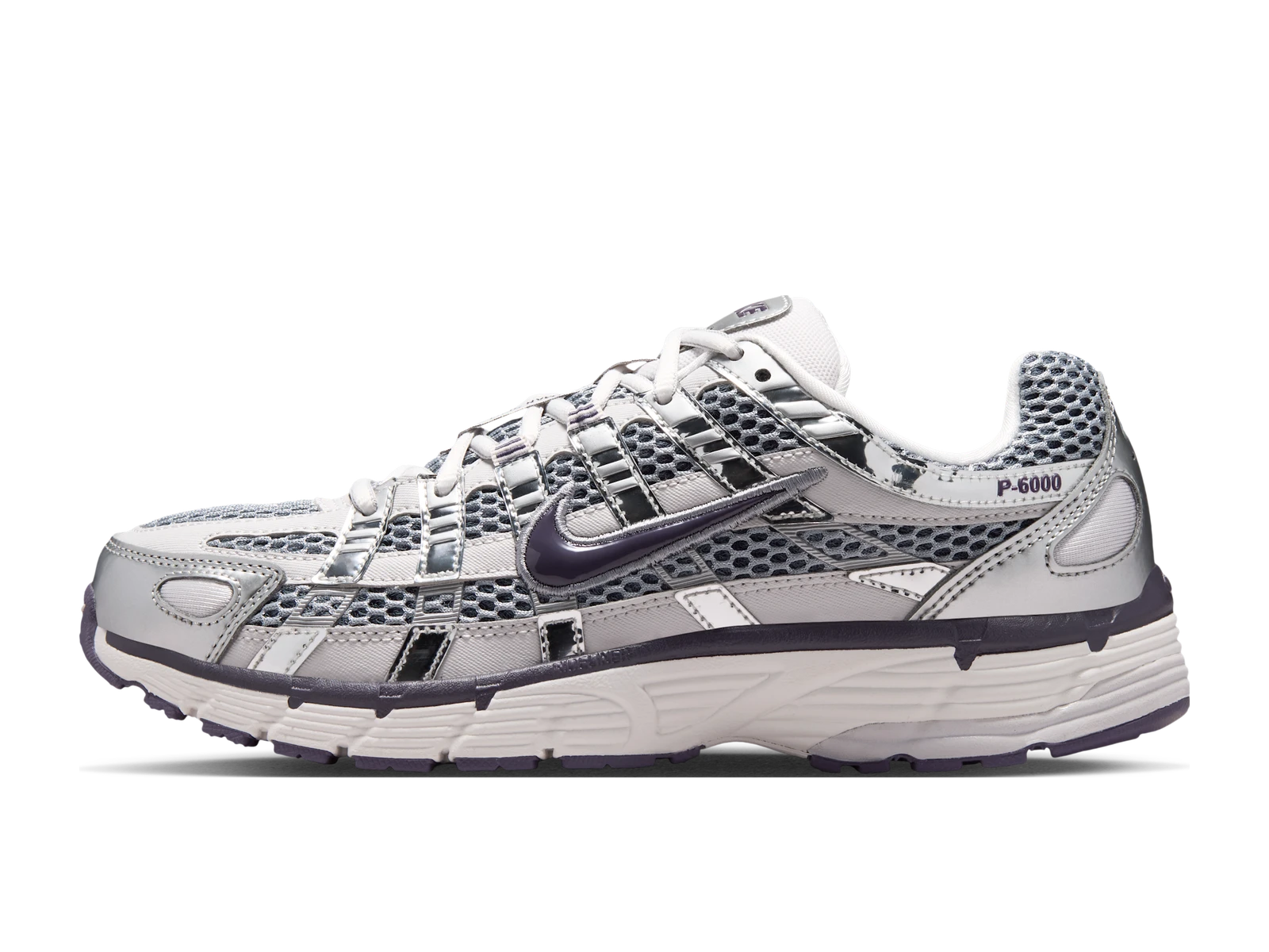 Nike Wmns P-6000 Vast Grey/Dark Raisin-Metallic Silv