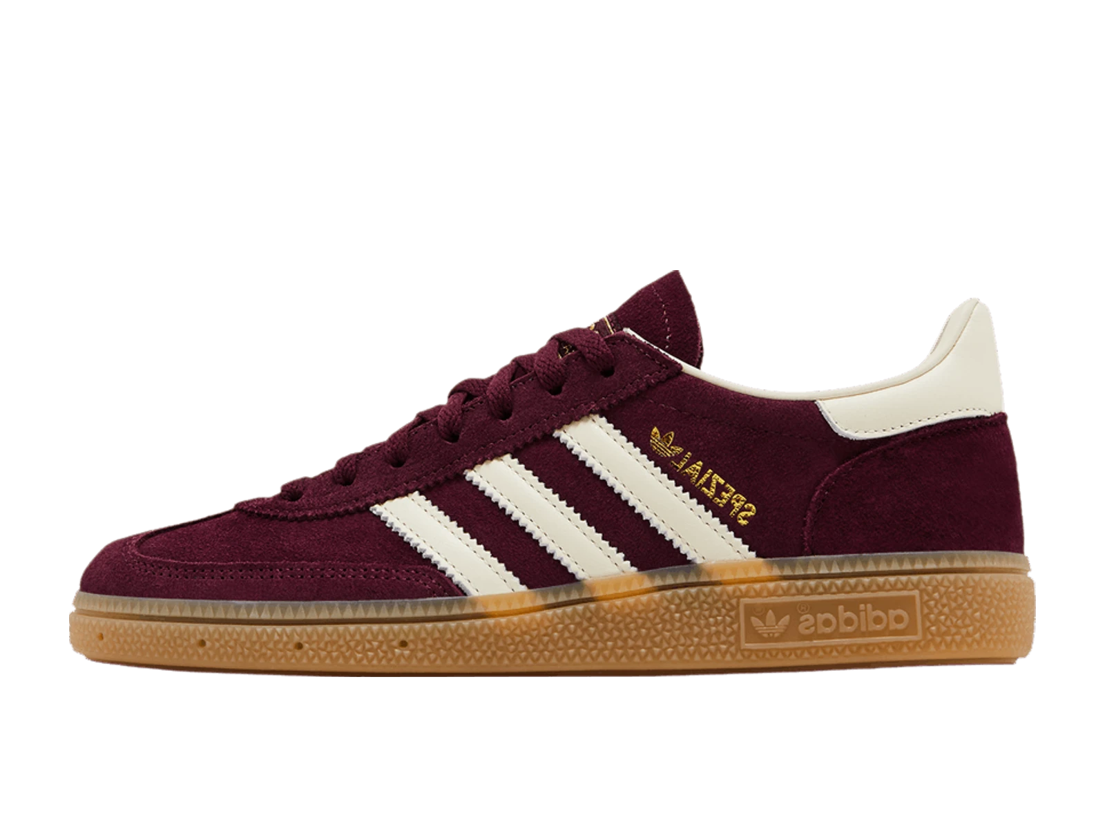 adidas Handball Spezial W Maroon/Crew White/Gold Metallic