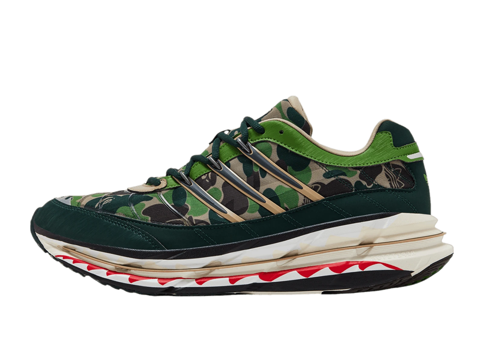 adidas x Bape Adistar Hrmy ''Green Camo'' (Hemp/Ironmt/Owhite)