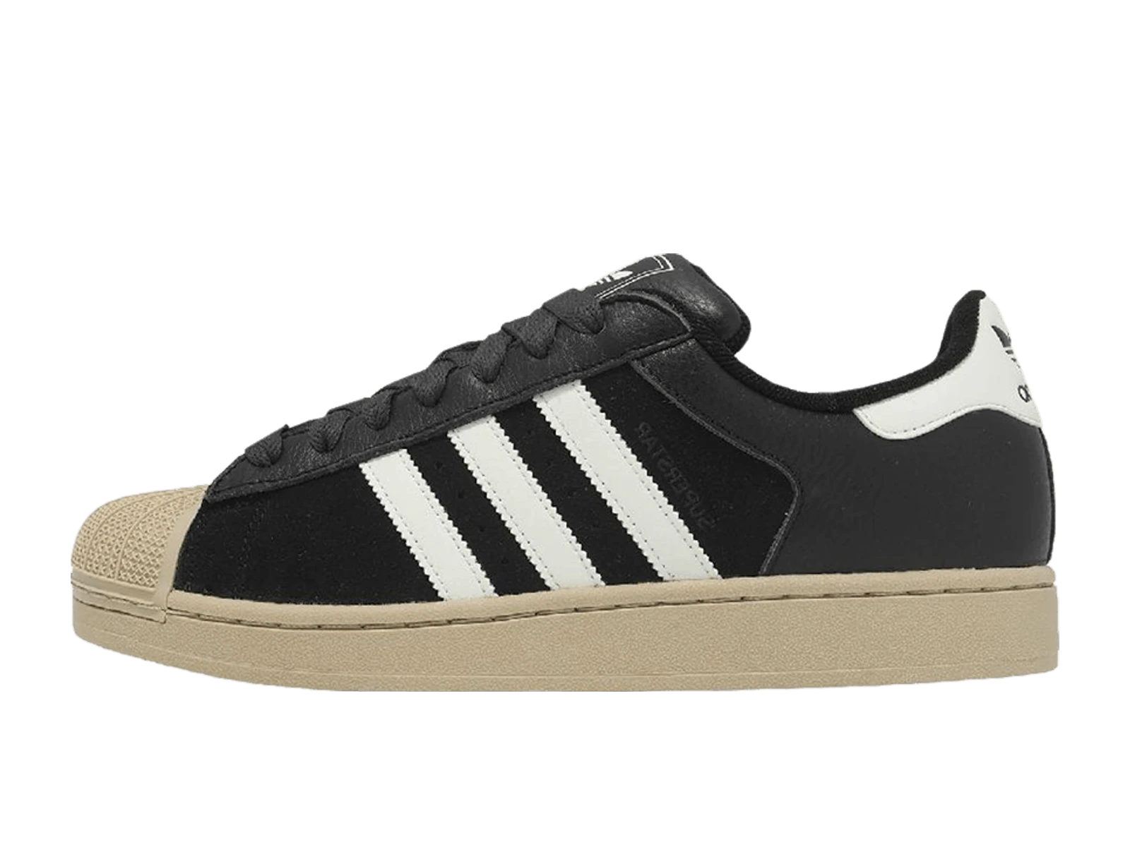 adidas Superstar II Core Black/Core White/Khaki Three