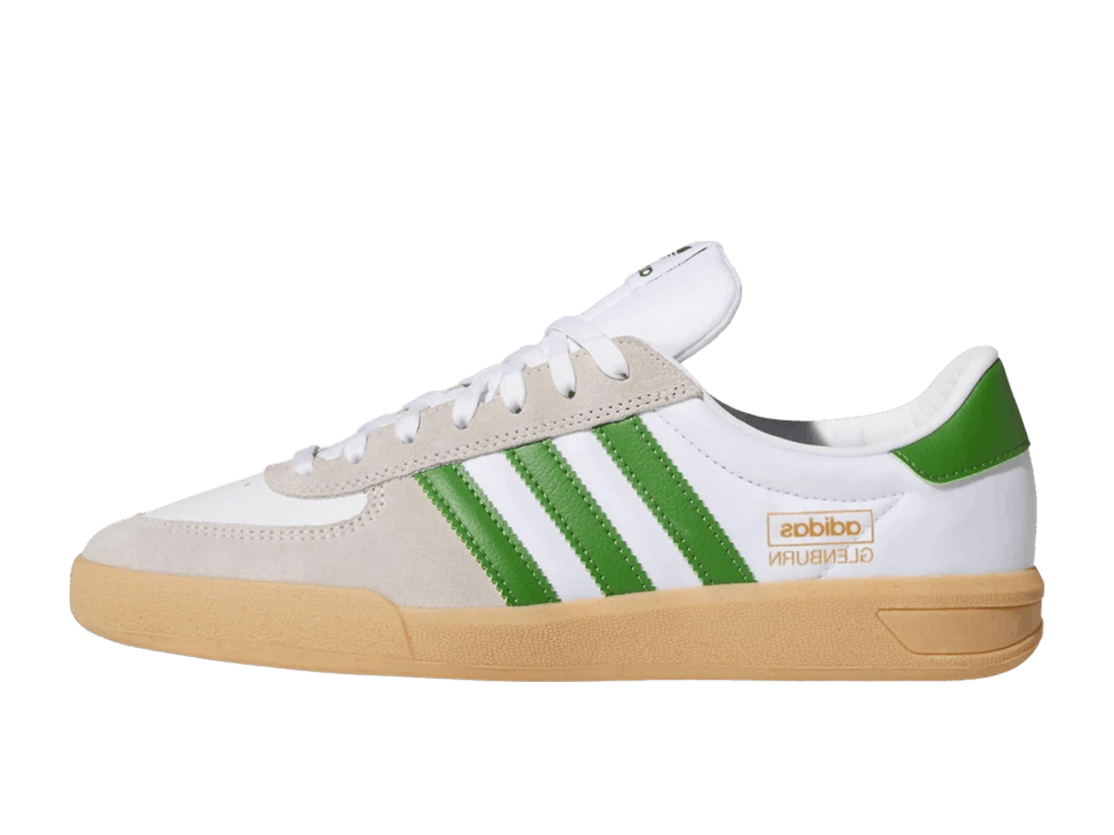 adidas Skateboarding Glenburn Blanc Vert Semelle Gomme