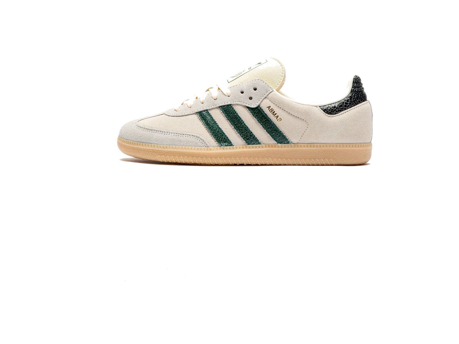 adidas Samba OG Cream White/Collegiate Green