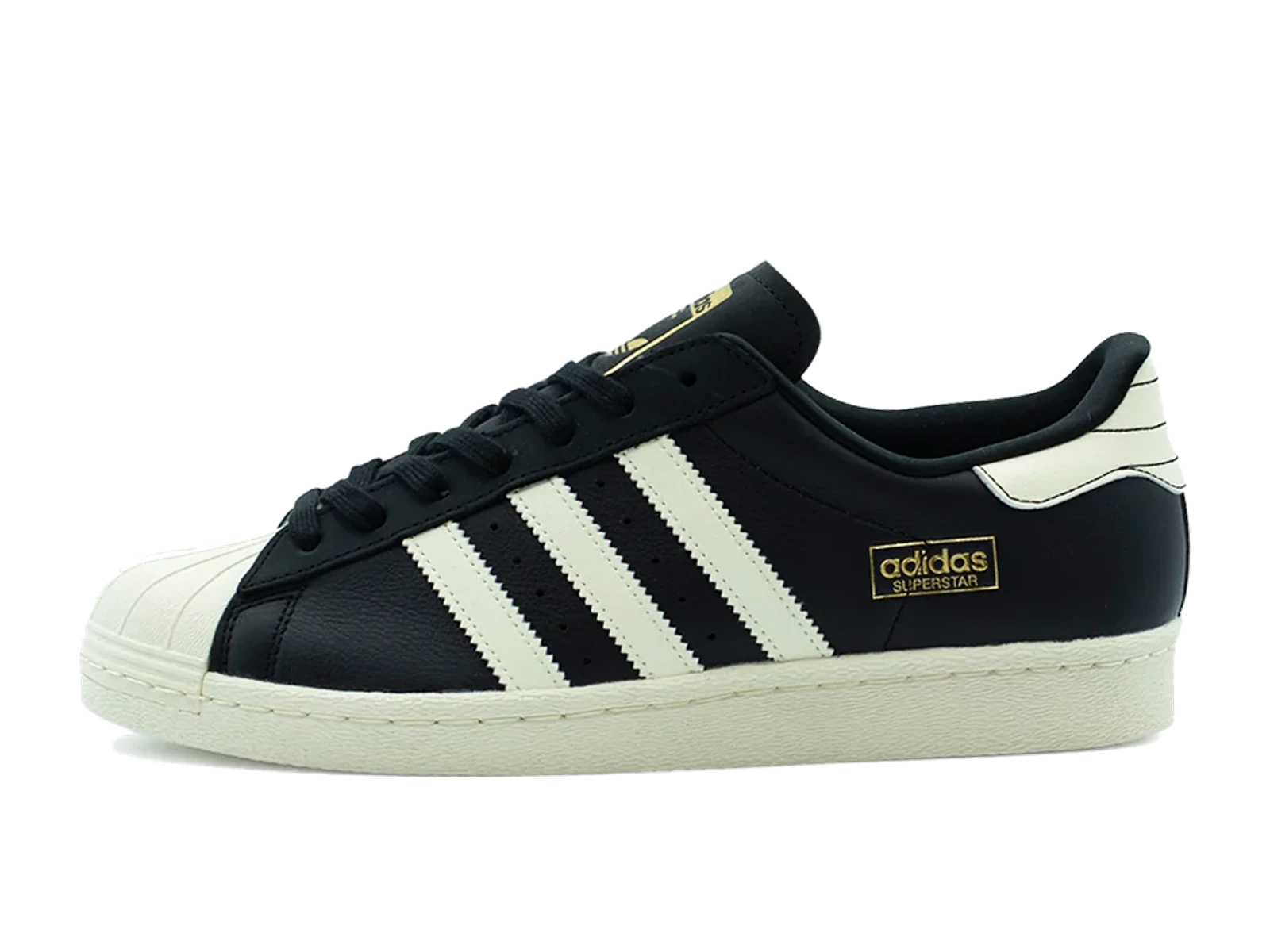 adidas Superstar 80 Adv Core Black Cream White Gold Metallic