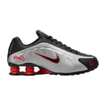 Corteiz x Nike Shox R419 Metallic Silver